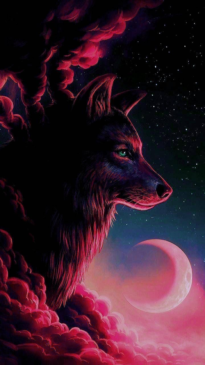 Descargar Red Wolf Wallpaper de McFurkan74 - 1b - Gratis en ZEDGE ™ ahora