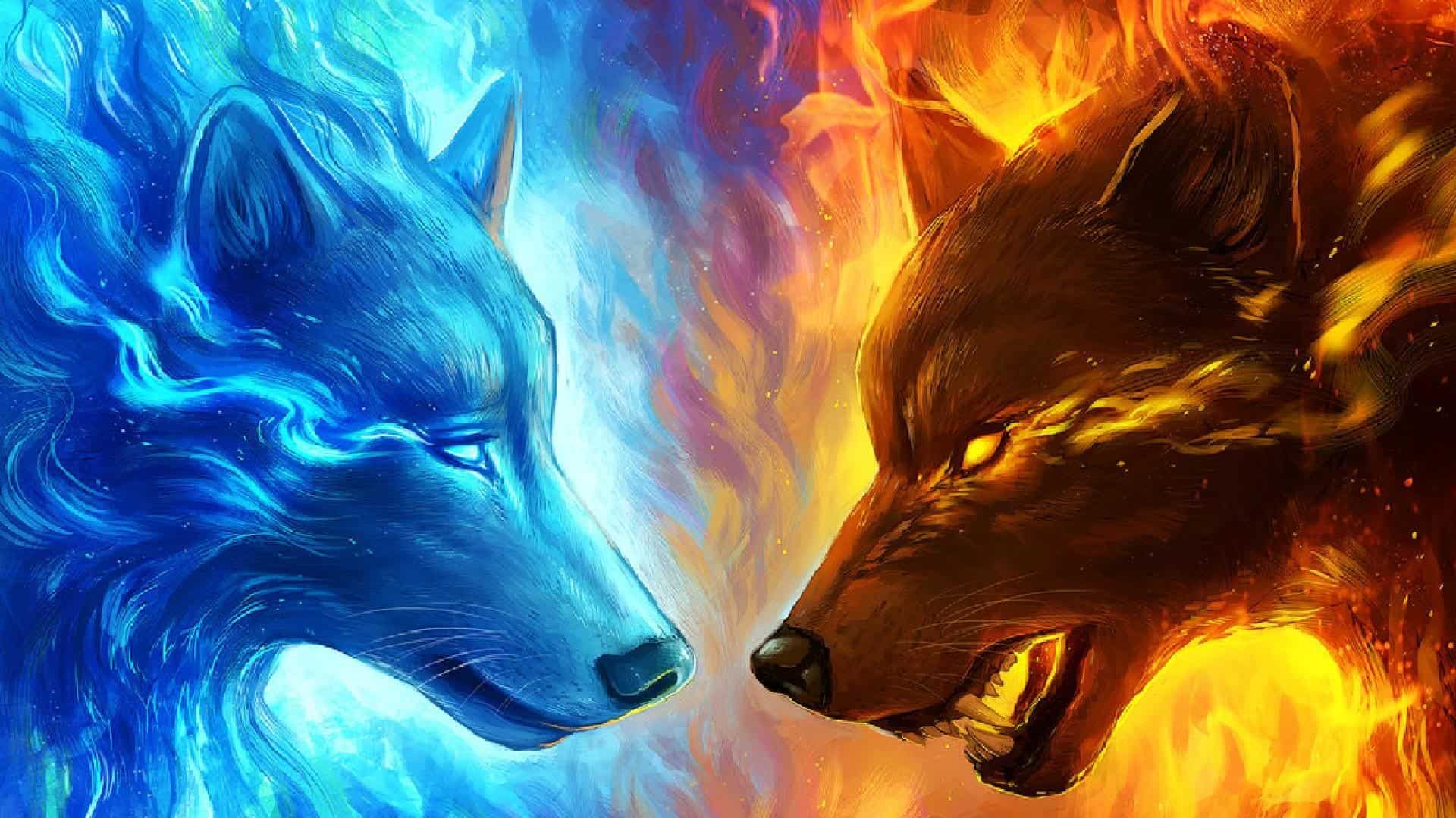 Fire Wolf Fondos de pantalla | Best Wallpaper HD
