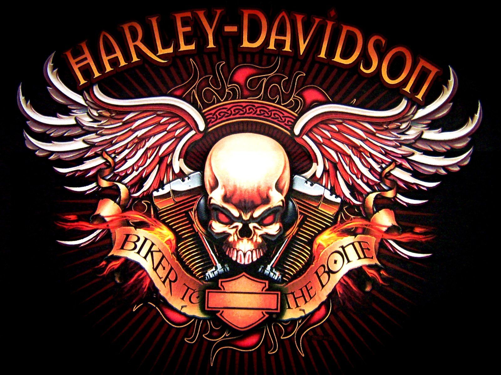 Fondo de pantalla de Harley Davison 1600x1200