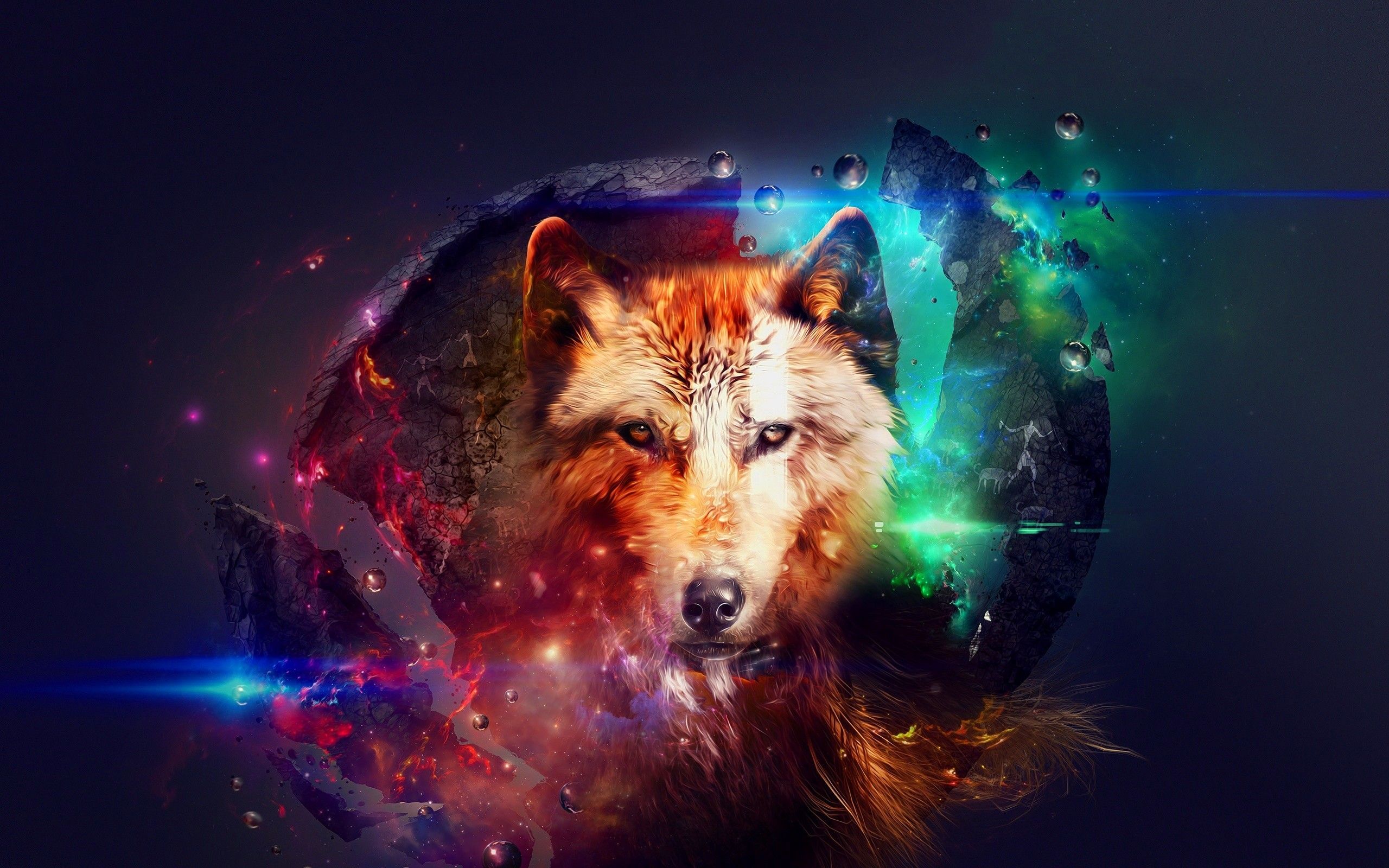 Galaxy Wolf Wallpapers - Los mejores fondos de Galaxy Wolf