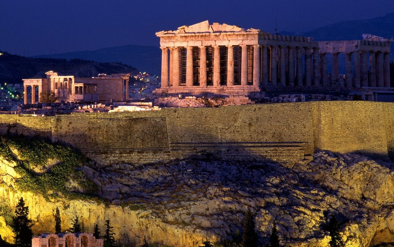 Fondo de pantalla de Atenas 1280x804