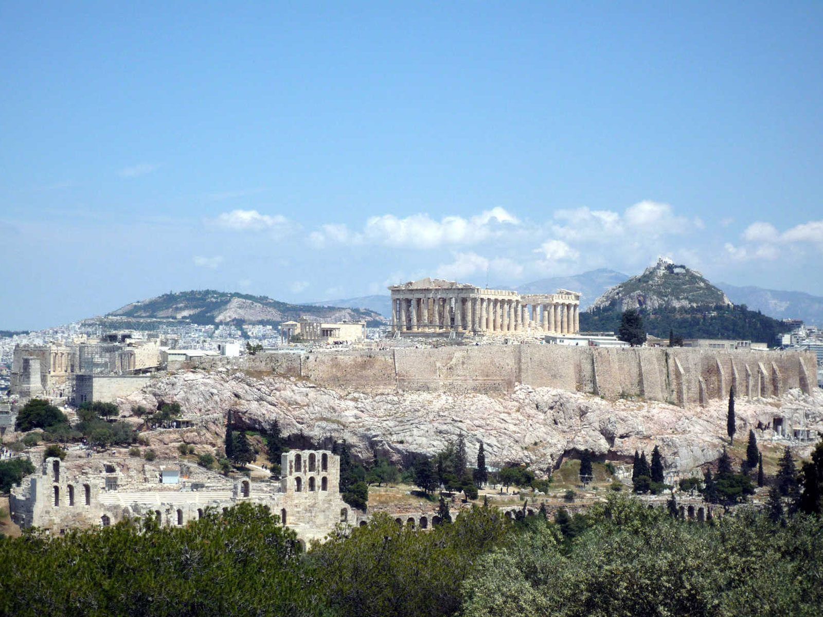 Fondo de pantalla de Atenas 1600x1200