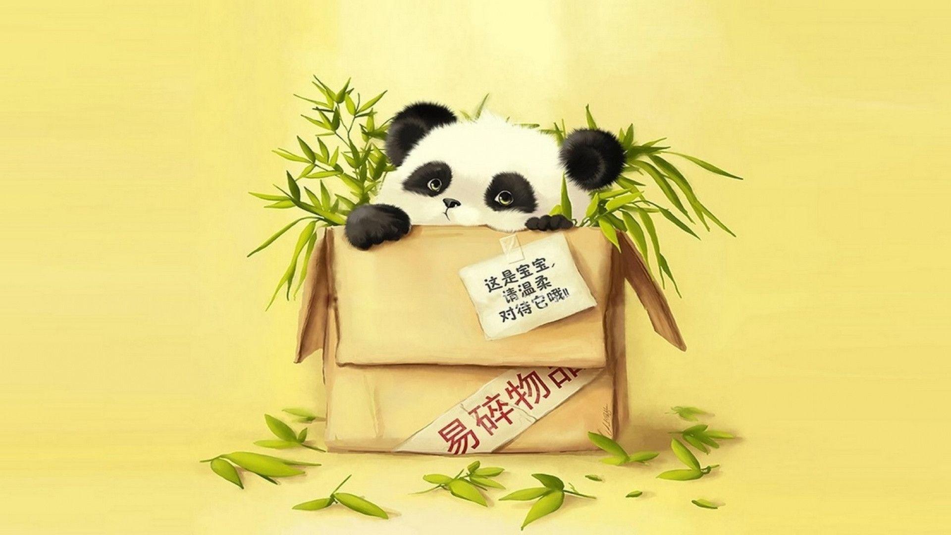 Dibujos animados Panda Wallpapers
