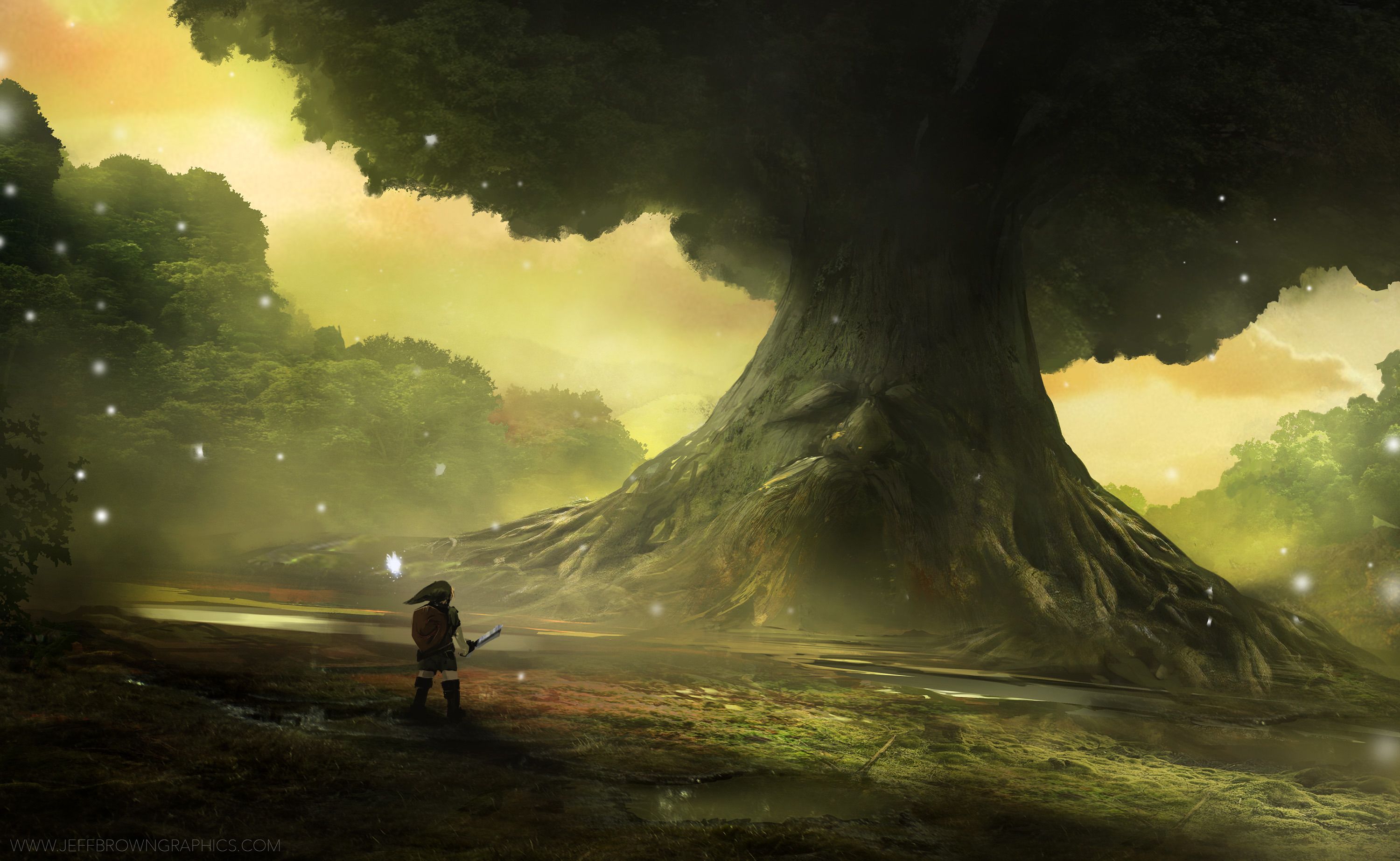 Ilustraciones de Zelda Ocarina Of Time, juegos HD, fondos de pantalla 4k, imágenes