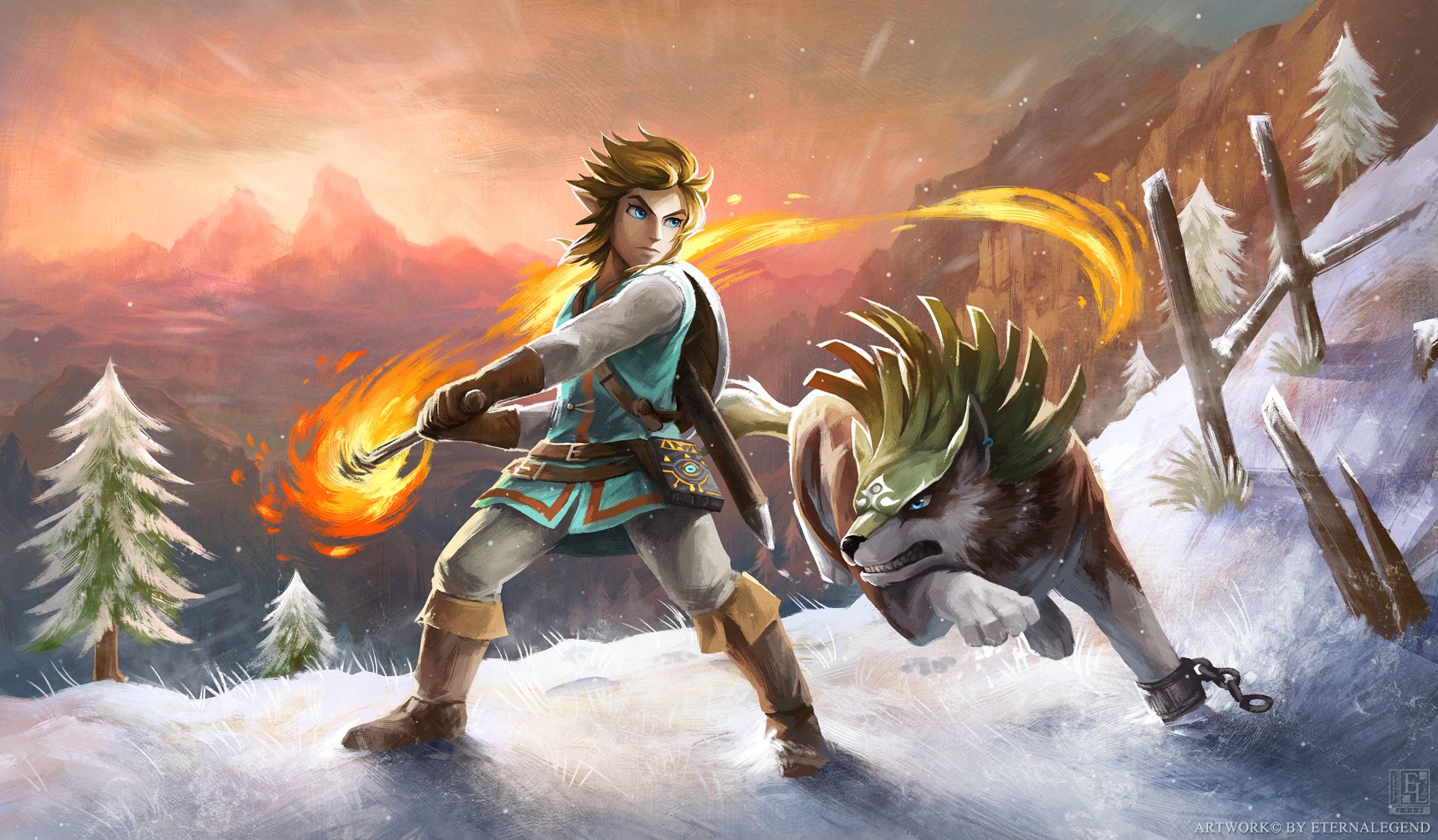 The Legend of Zelda: Breath of the Wild HD Fondos de pantalla y fondo