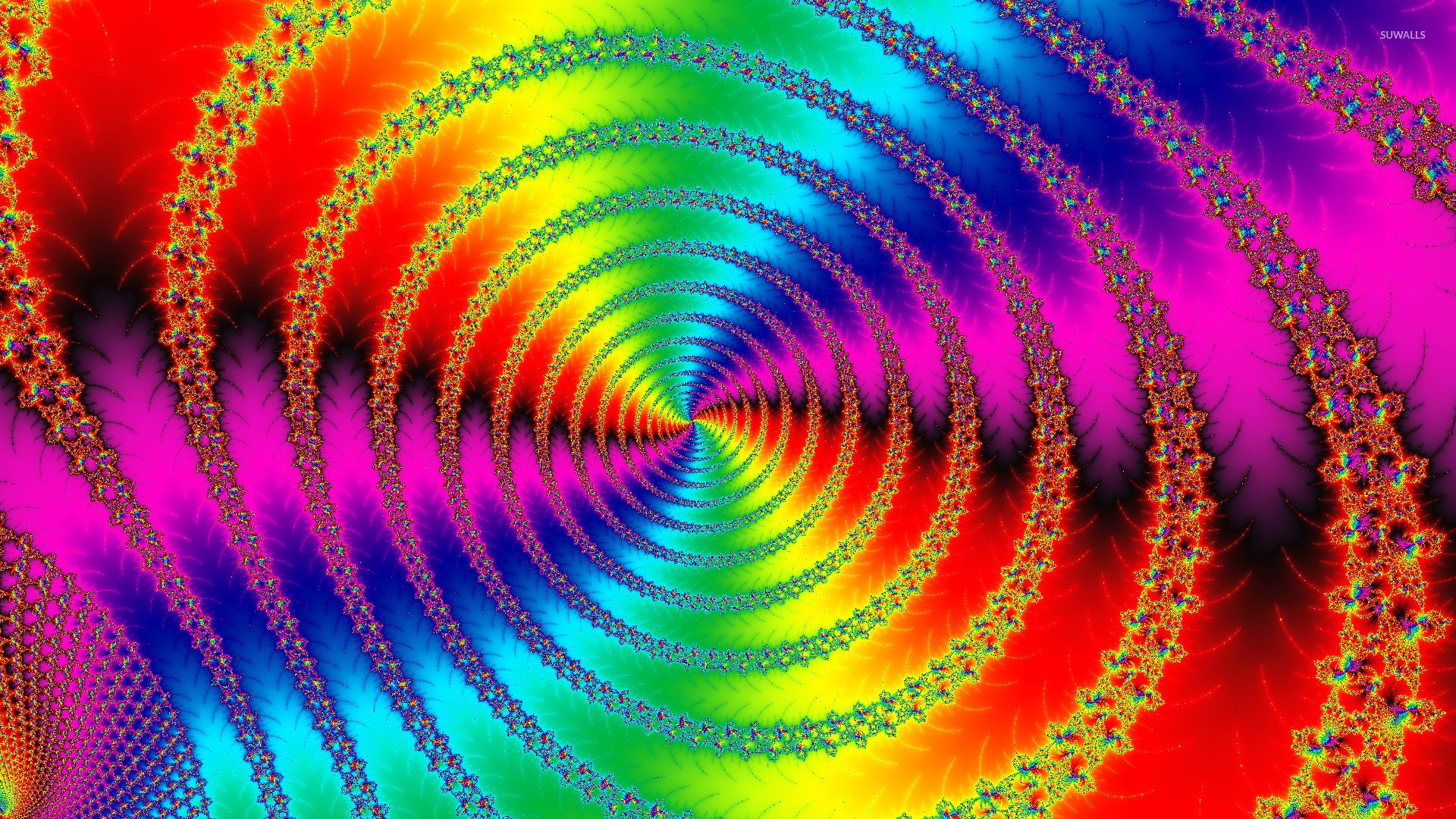 Fondo de pantalla fractal espiral - Fondos de pantalla abstractos - # 15283