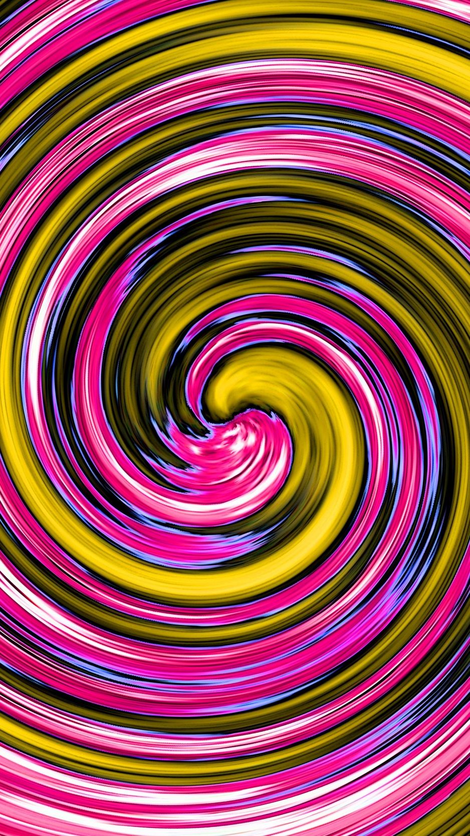 Descargar fondo de pantalla 938x1668 espiral, vórtice, remolino, multicolor