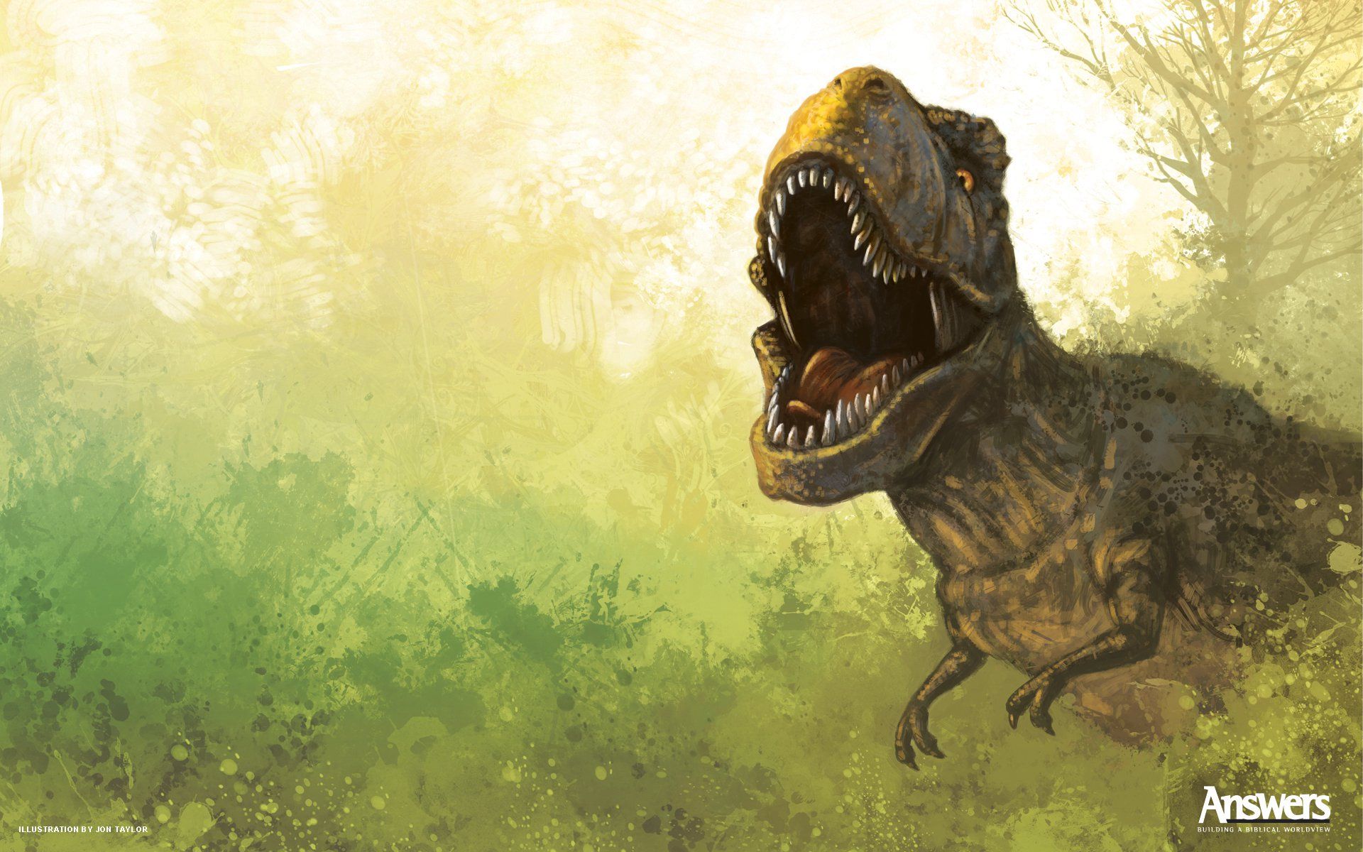 Fondos de escritorio gratis de dinosaurios | Respuestas en Génesis