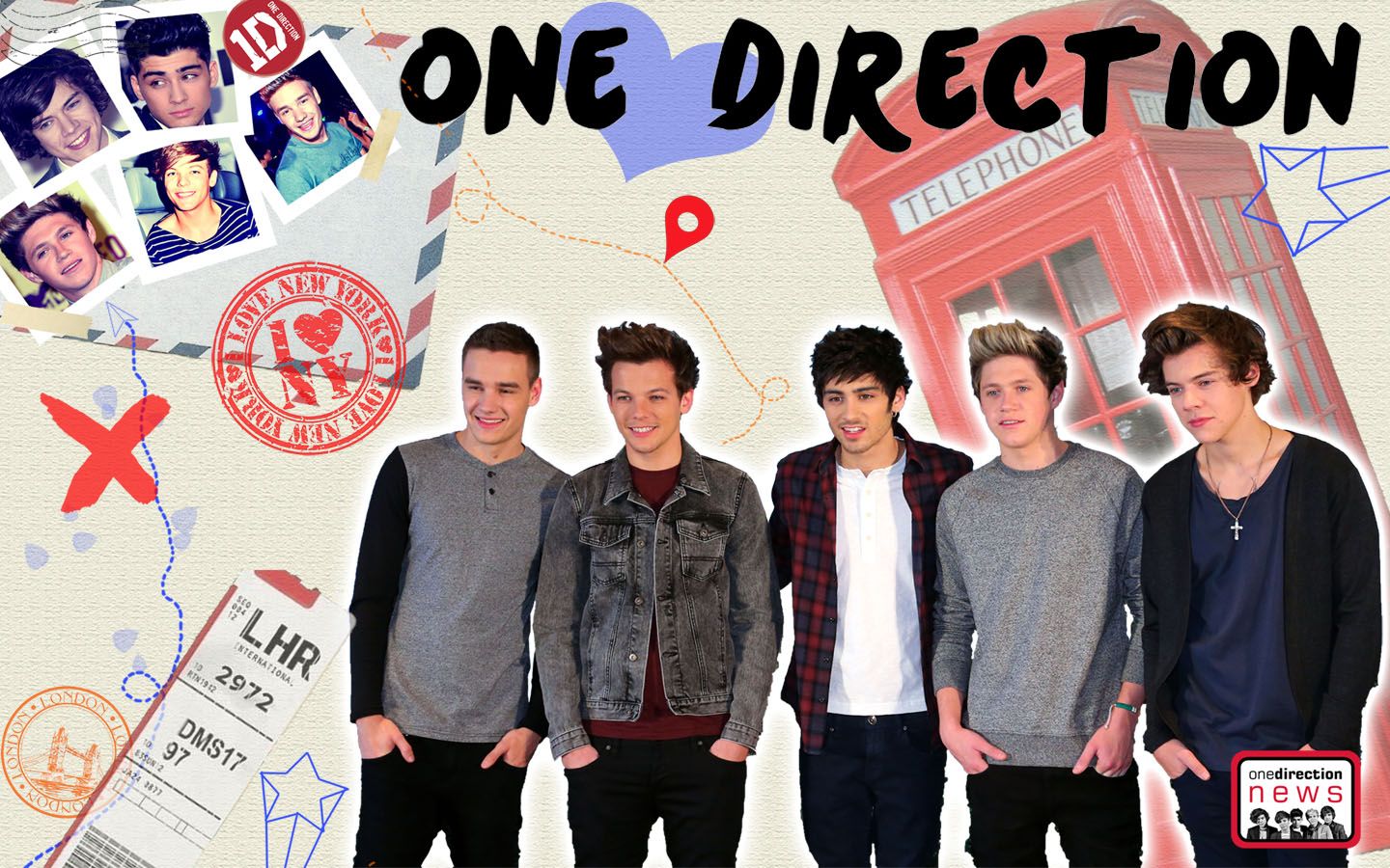 Fondos de pantalla de One Direction - FondosMil