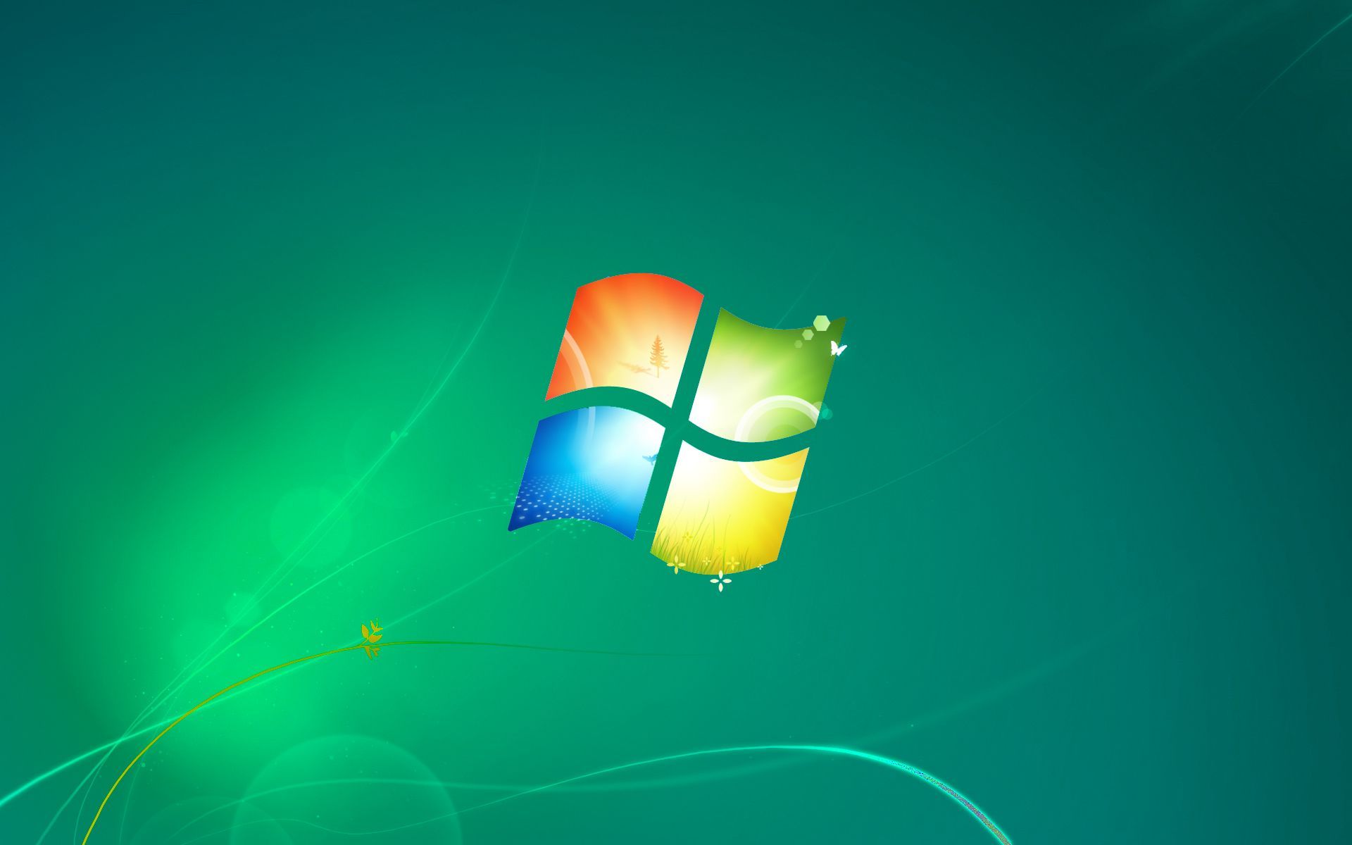 undefined Windows 7 Green Wallpapers (50 Fondos de pantalla) | Adorable