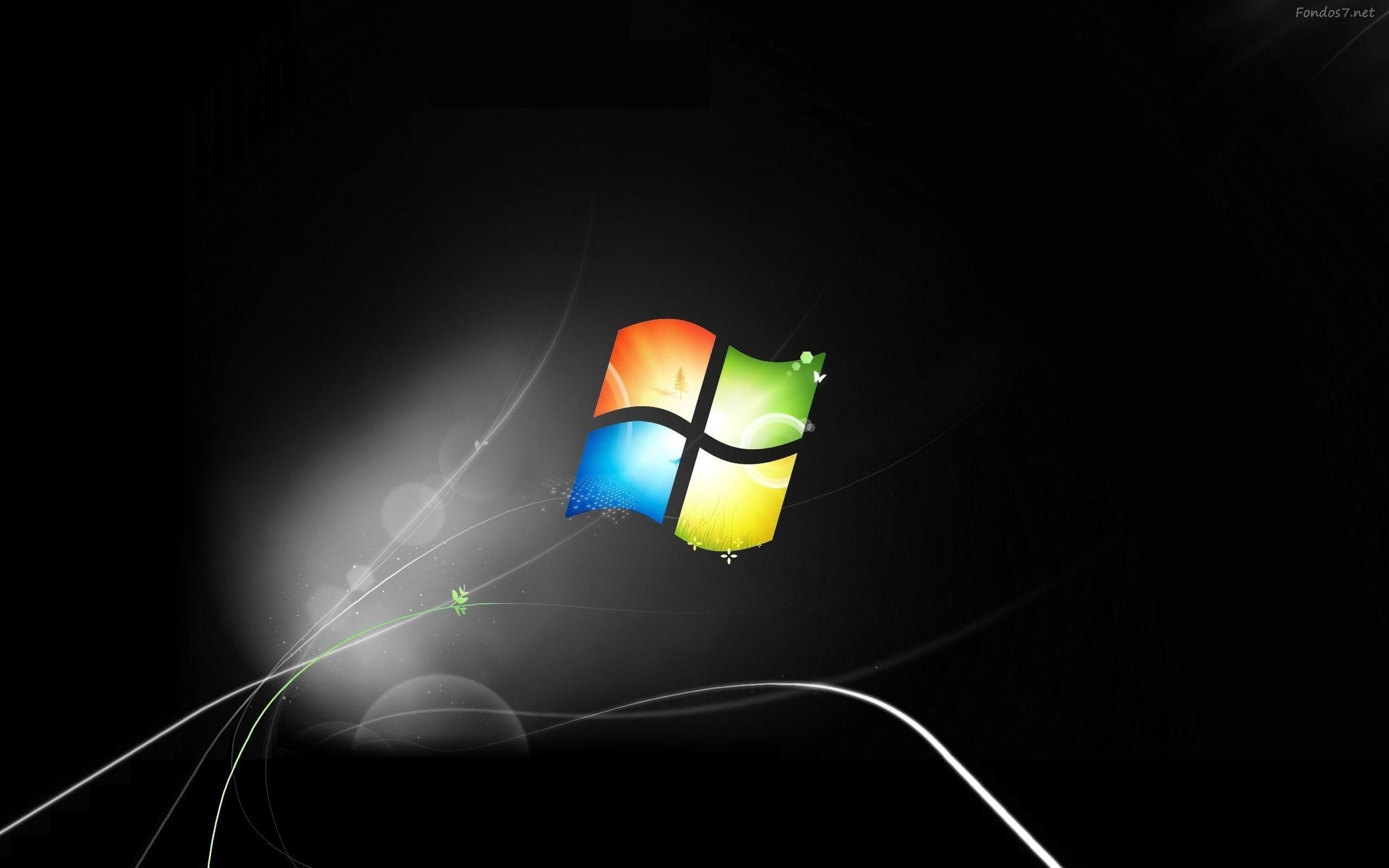 Windows 7 Black Wallpaper (más de 71 imágenes)