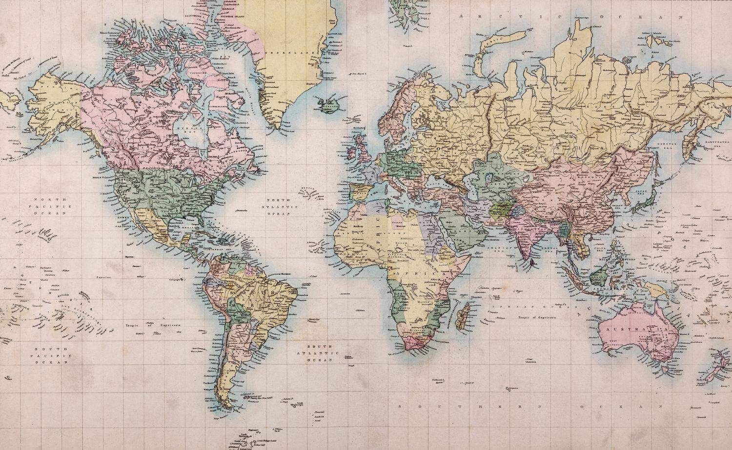 Fondos de pantalla de mapa mundi - FondosMil