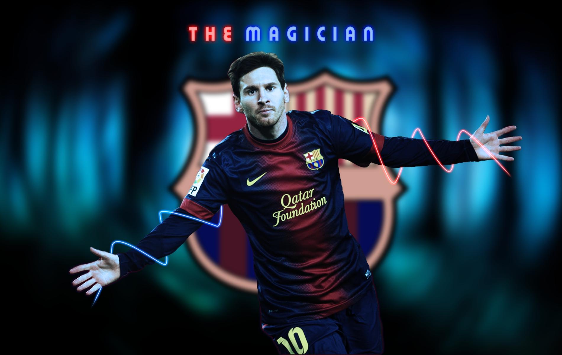 Lionel Messi Football fondo de pantalla, fondos e imagen.