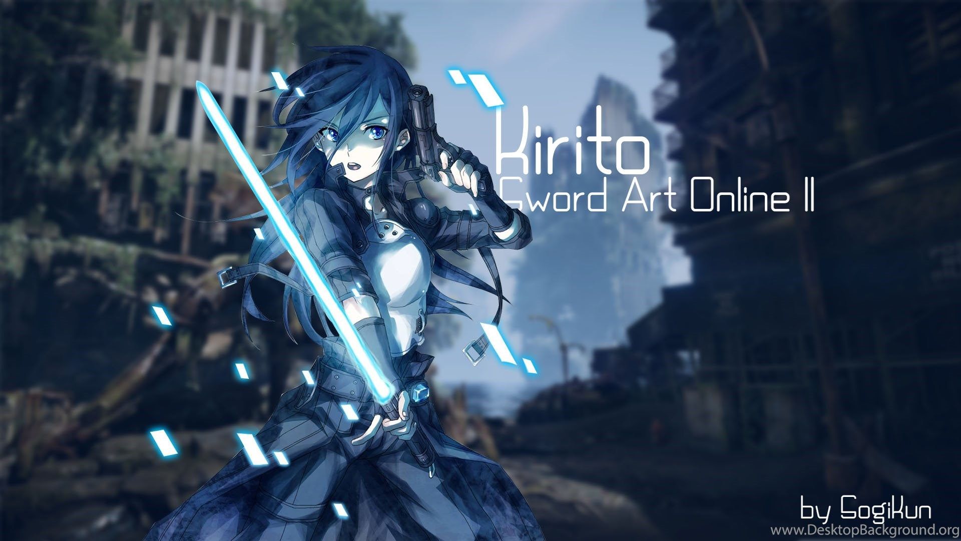 Descarga gratuita Kirito Sword Art Online SAO Fondos de computadora