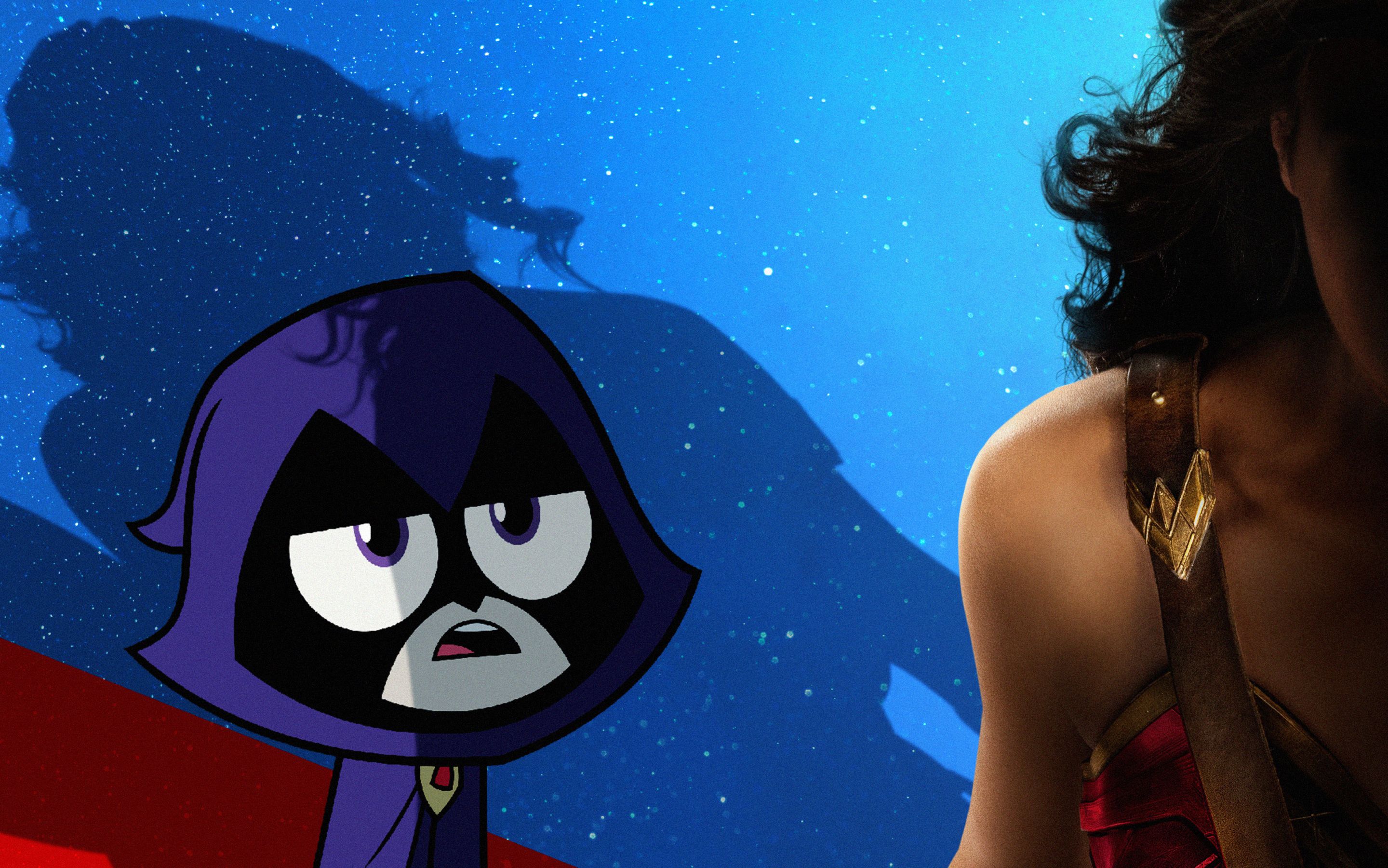 2880x1800 Raven In Teen Titans Go To The Movies 2018 Movie Macbook