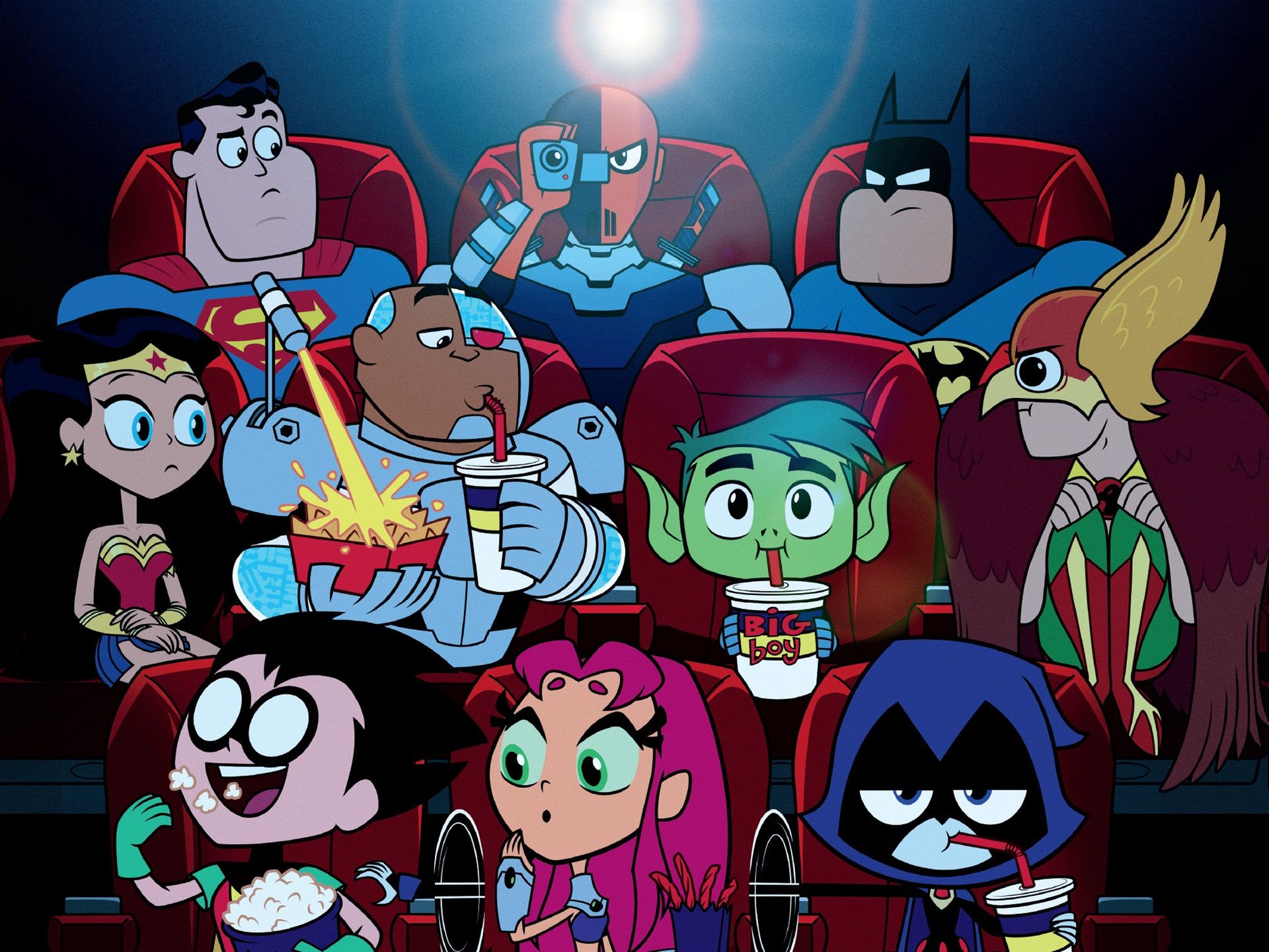 Teen Titans Go To the Movies 1125x2436 Fondo de pantalla de iPhone XS / X