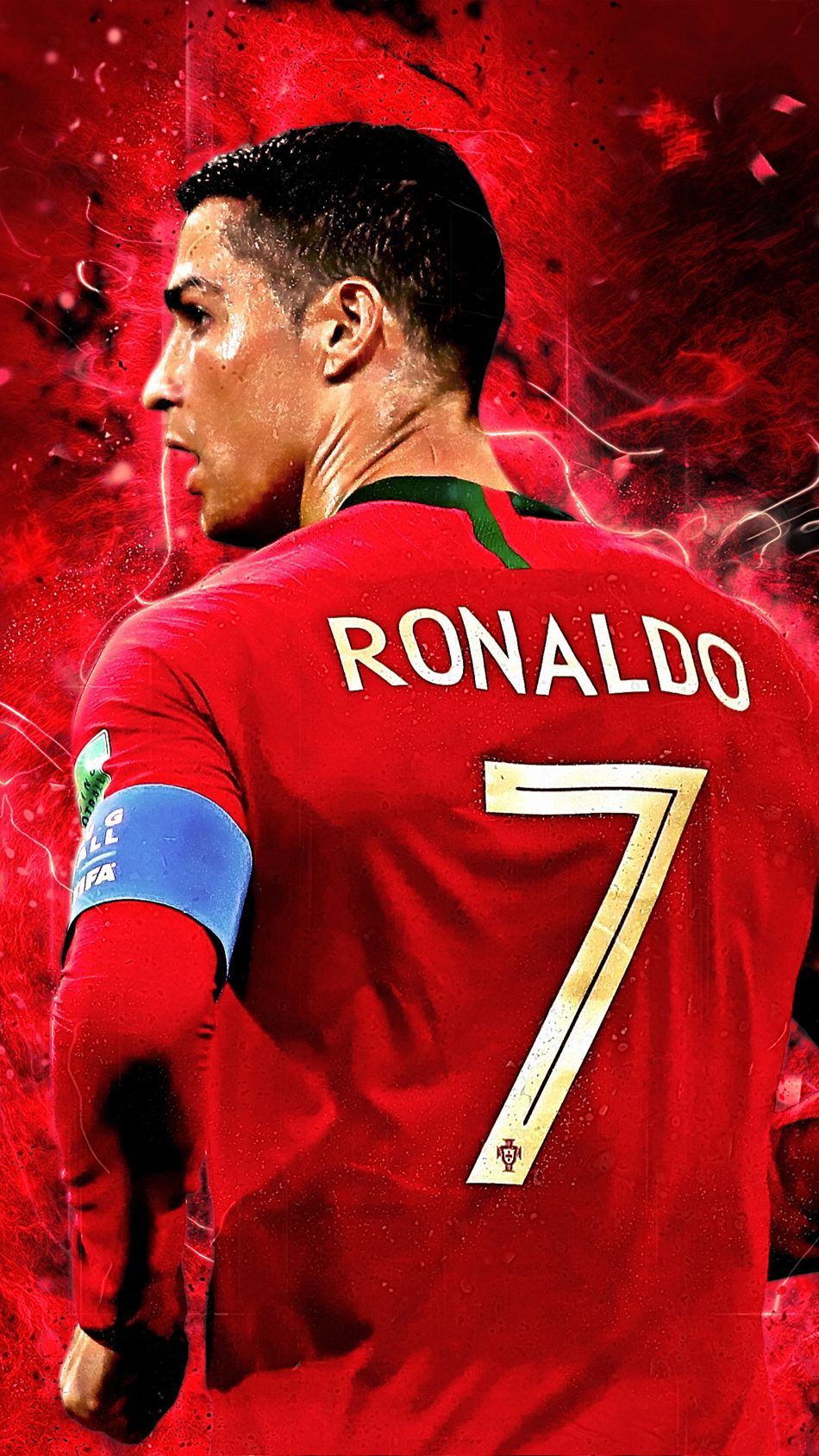 Descargar Cristiano Ronaldo Jersey Number 7 gratis Pure 4K Ultra HD