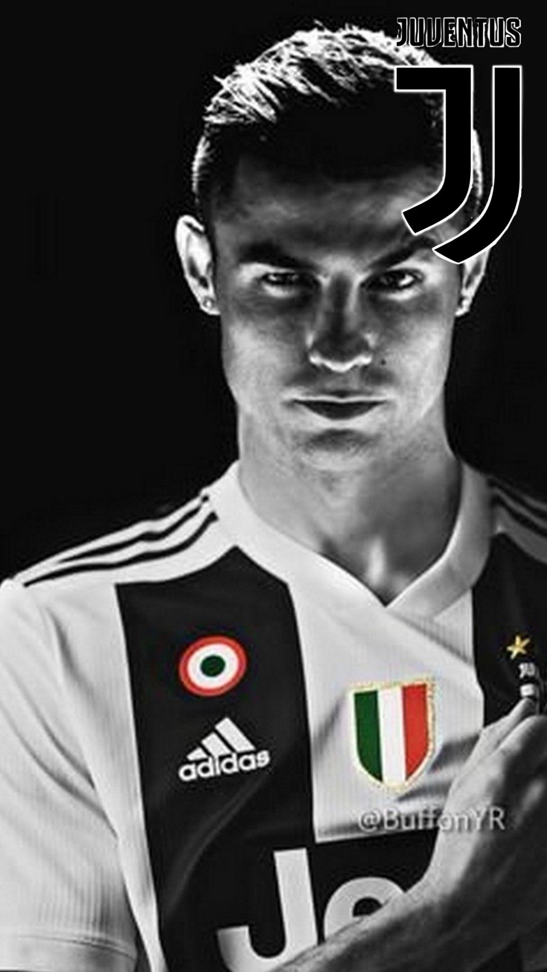 Cristiano Ronaldo Juventus iPhone X Fondo de pantalla | Fondo de pantalla de fútbol 2019