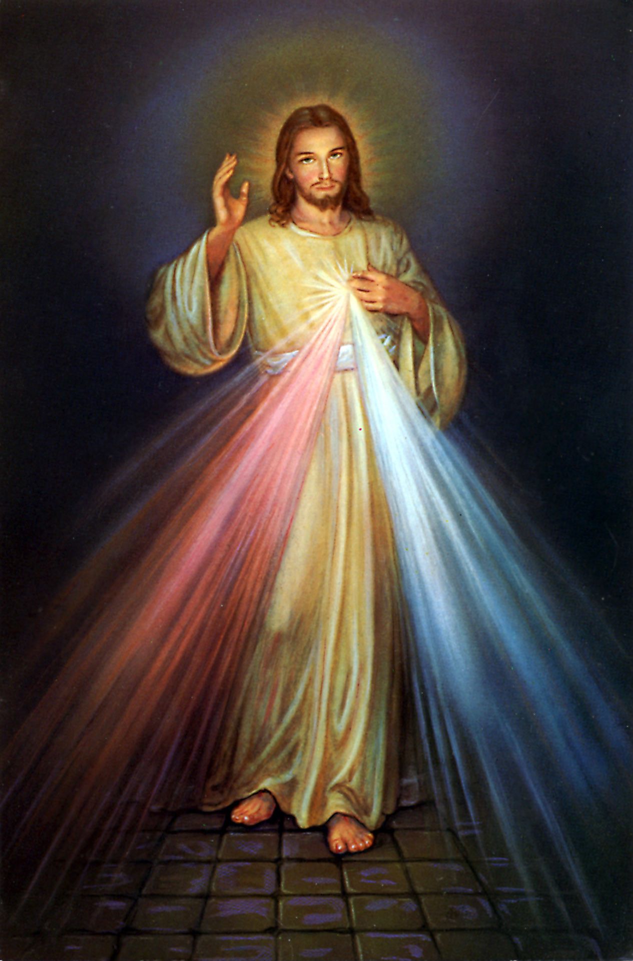 Descargar Sacred Heart Of Jesus Wallpaper (65+) - Fondo de pantalla gratuito para