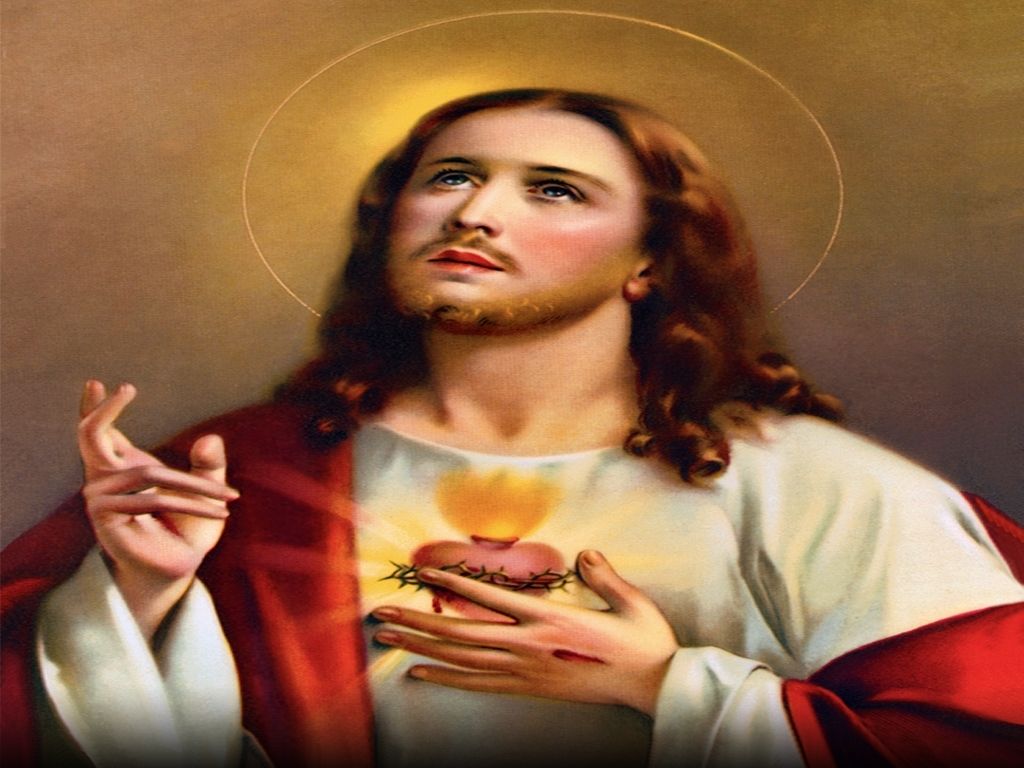 10 nuevas imágenes del Sagrado Corazón de Jesús FULL HD 1920 × 1080 para PC