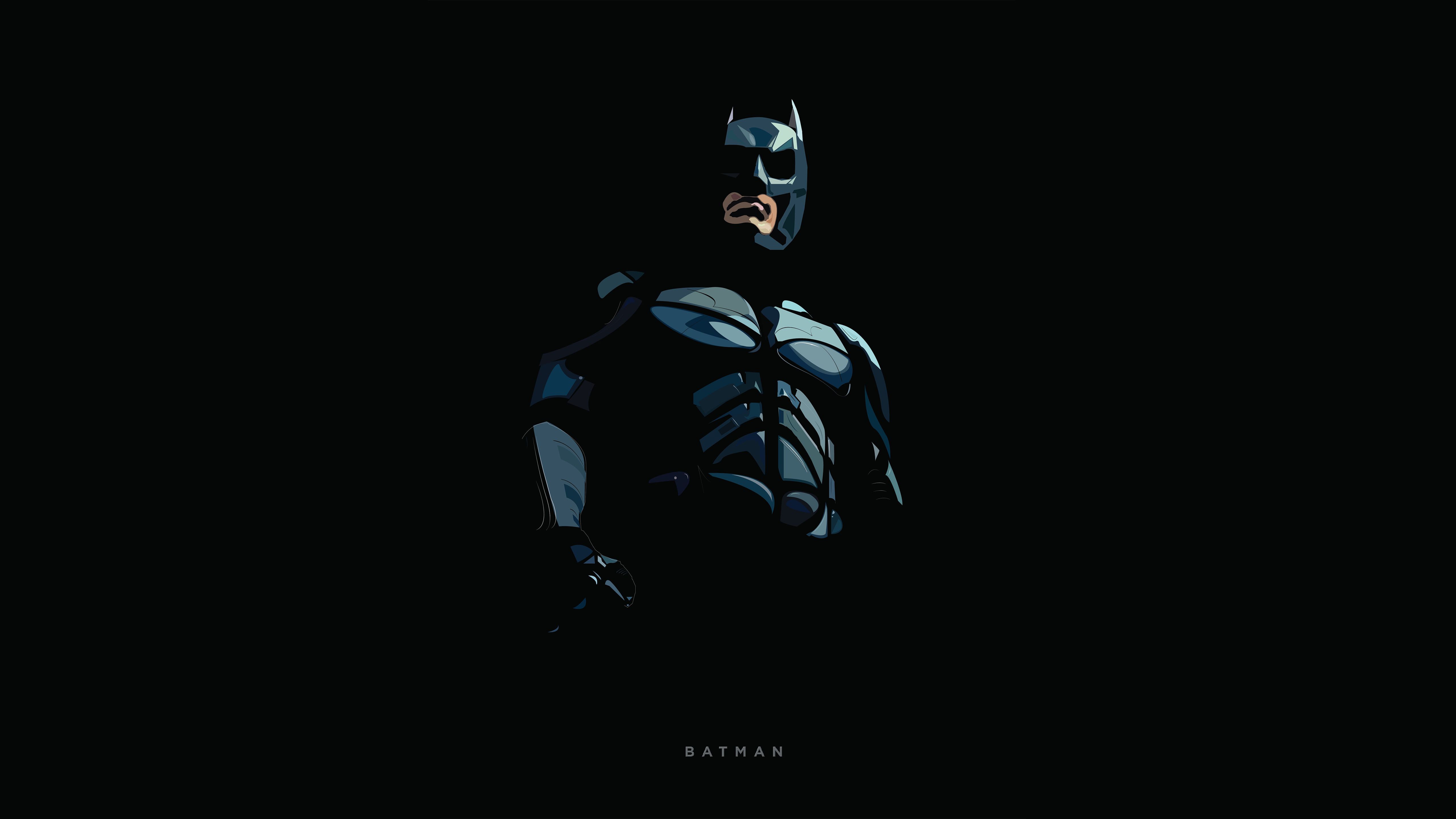 Batman Minimal 5k, Superhéroes HD, Fondos de pantalla 4k, Imágenes