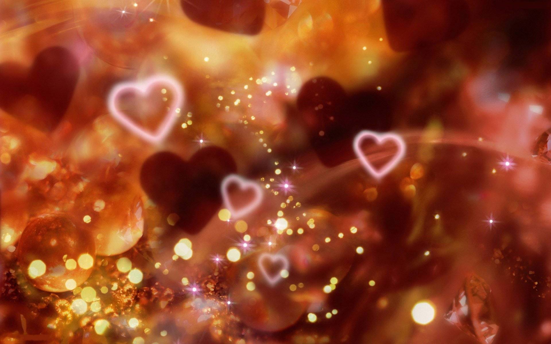 fondo de pantalla: Beautiful Hearts Wallpapers