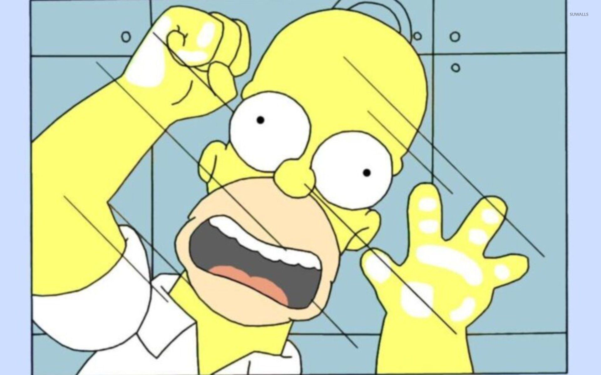 Fondo de pantalla de Homer [3] - Fondos de pantalla de dibujos animados - # 2395