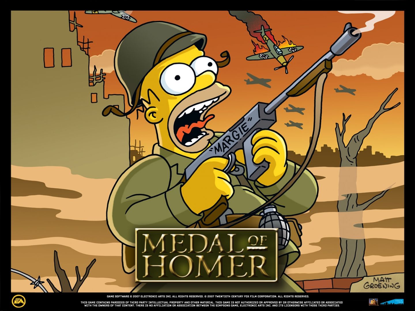 Caricaturas Medal Of Homer X Y Los Simpsons 833861 fondo de pantalla fondo de pantalla
