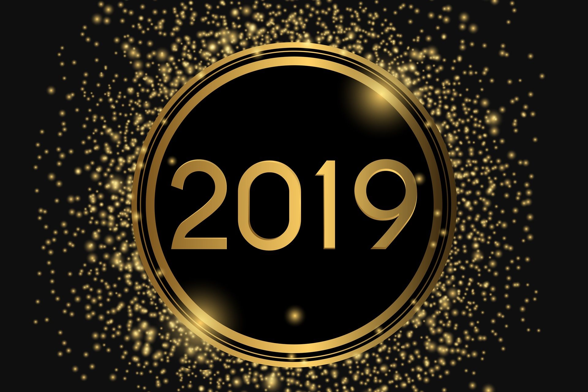 2019 Feliz año nuevo HD Wallpapers 38471 - Baltana