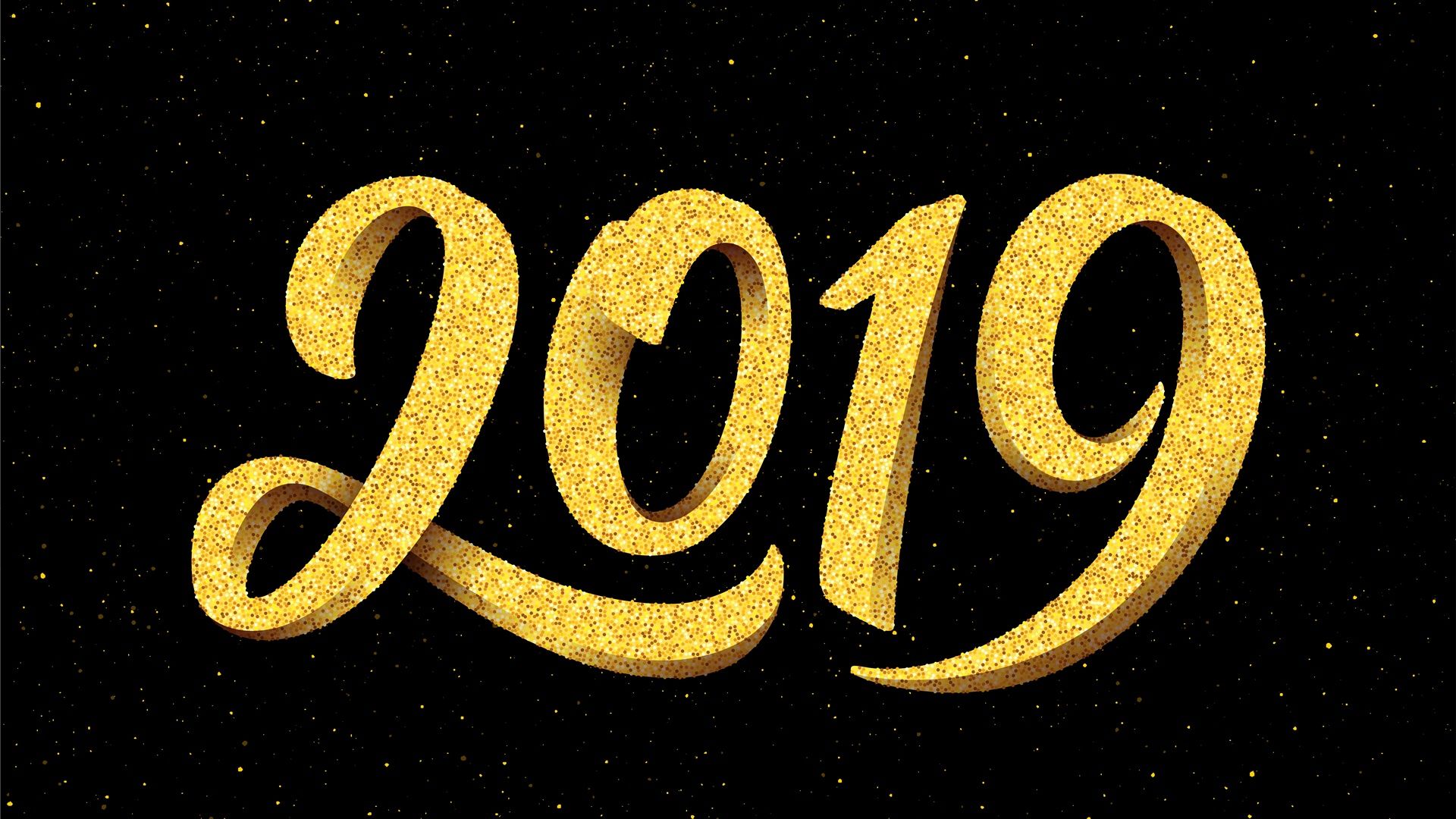 Fondo de pantalla de alta definición de feliz año nuevo 2019 38472 - Baltana