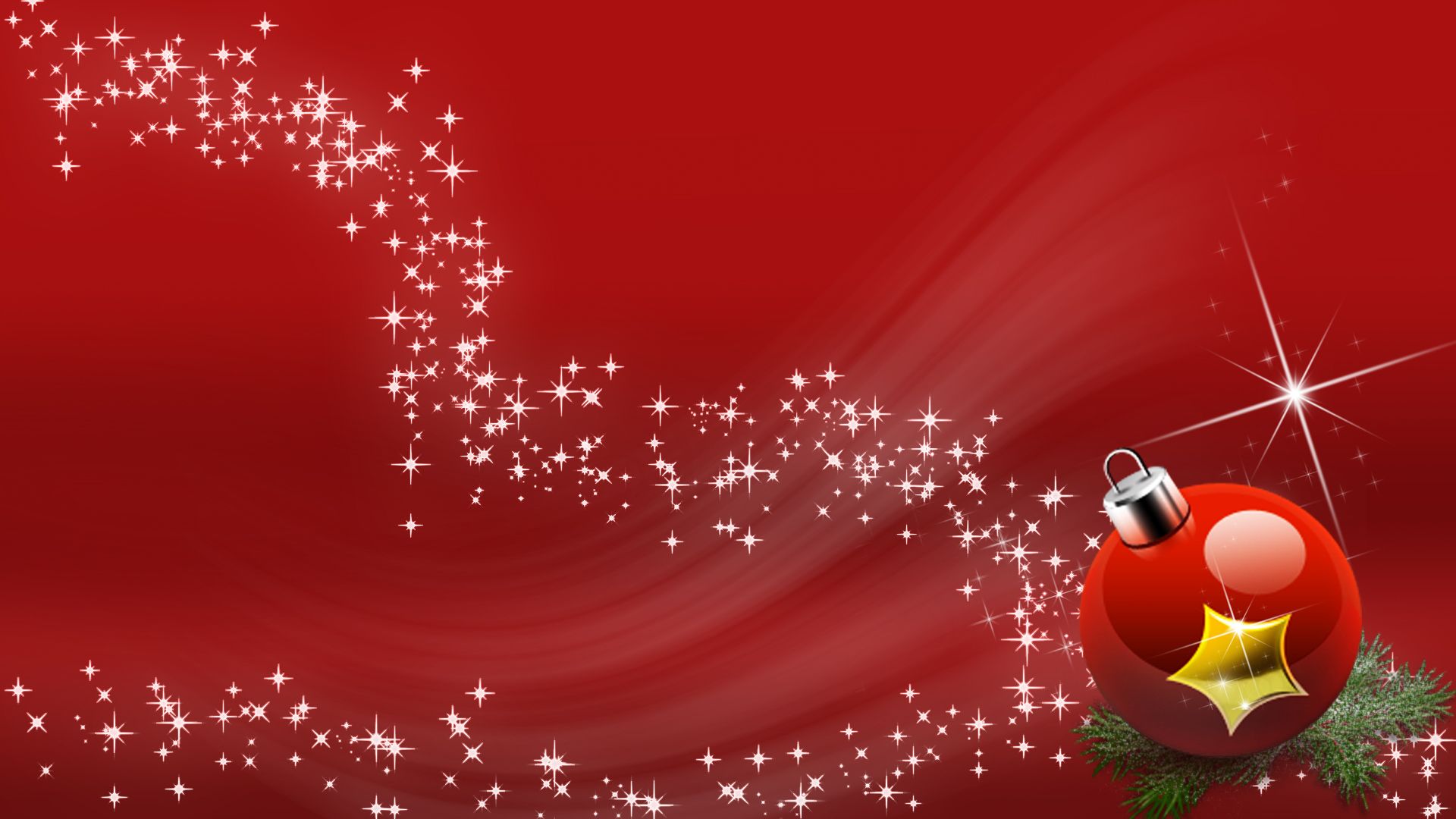 Papel pintado rojo de Navidad - 1439440