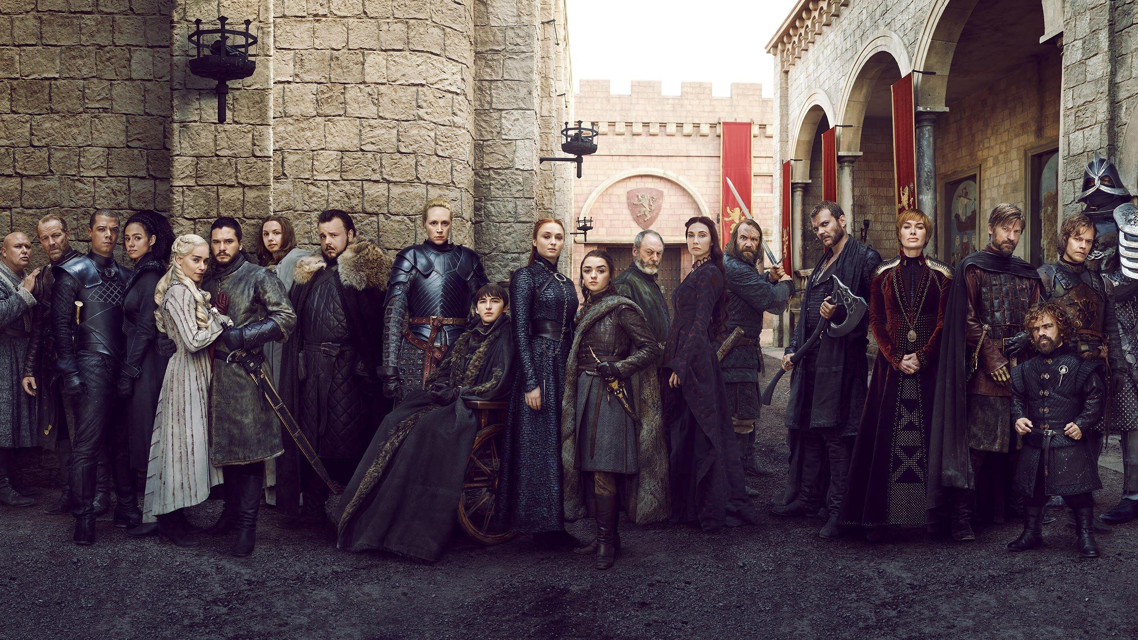 SPOILERS] 4K Wallpaper: Cast of Game of Thrones: gameofthrones
