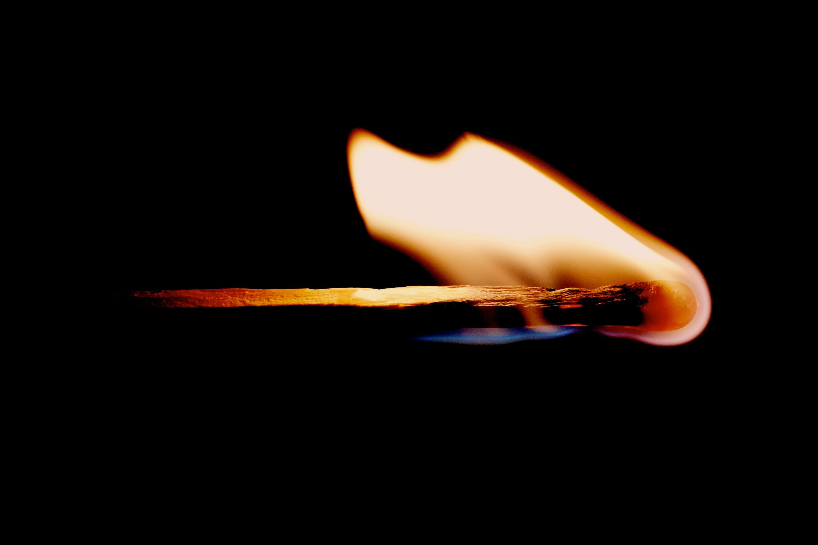 Matchstick burning, Match, Fire, Flame HD fondo de pantalla | Destello de papel tapiz