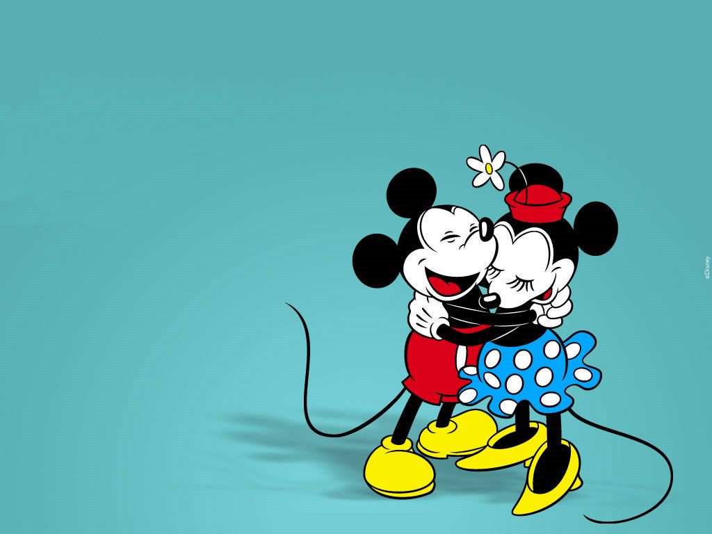 Fondo de pantalla de Mickey Mouse y Minnie Mouse - Mickey y Minnie