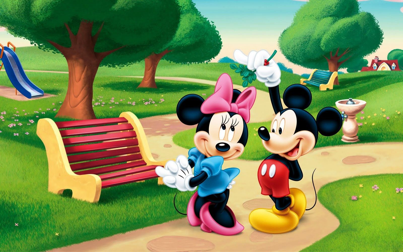Fondo de pantalla de Mickey Mouse Wide HD HD Wallpapers gratis