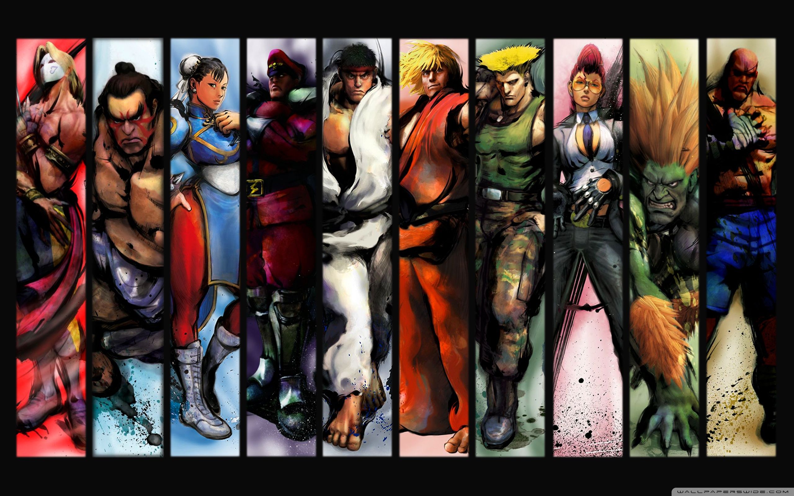 Personajes de Street Fighter ❤ Fondo de escritorio 4K HD para 4K Ultra HD