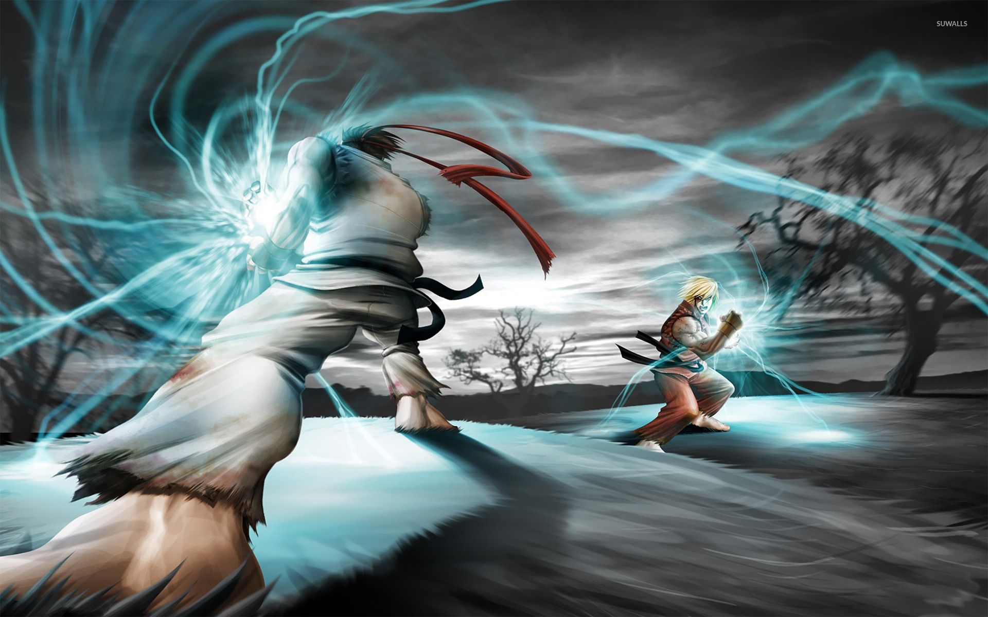 Ryu y Ken - Street Fighter wallpaper - Fondos de pantalla de juegos - # 17748
