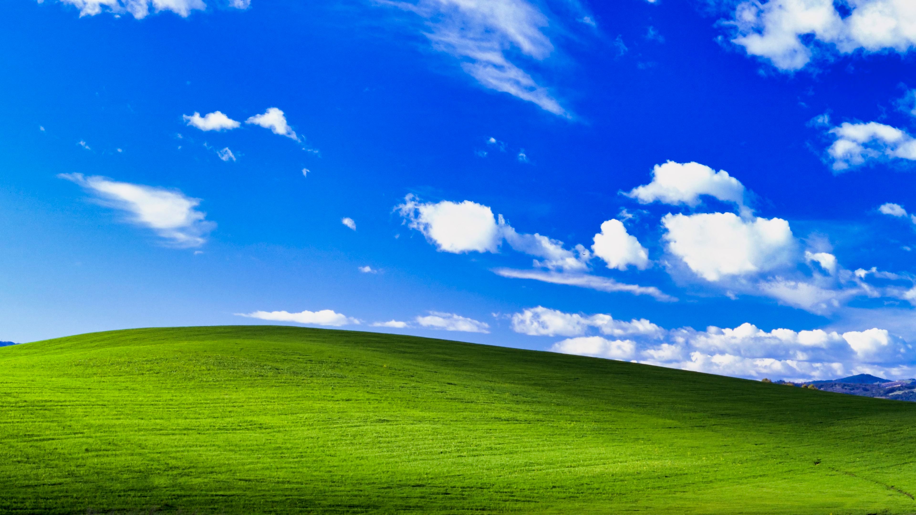 Fondo de pantalla original de Windows XP en 4K - 3840x2160 - Buzz Uploads