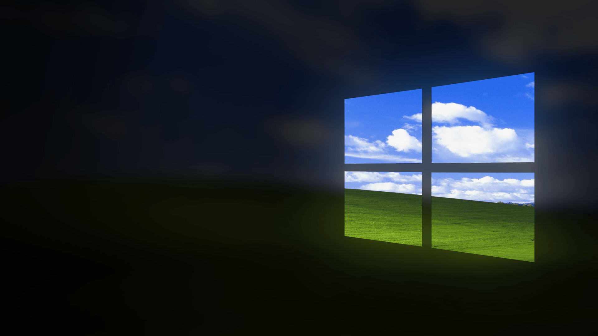 Hice un fondo de pantalla básico de Windows 10 / XP (1920 × 1080): Windows10