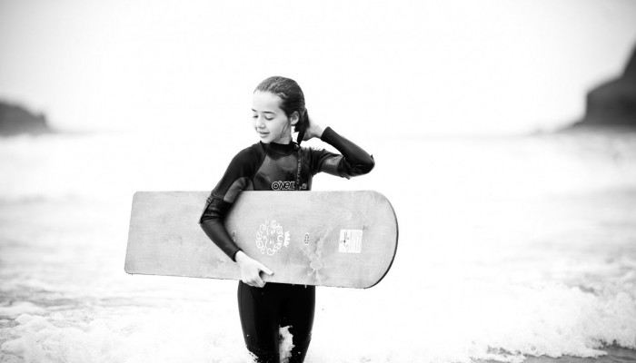 Fondos de surf en blanco y negro